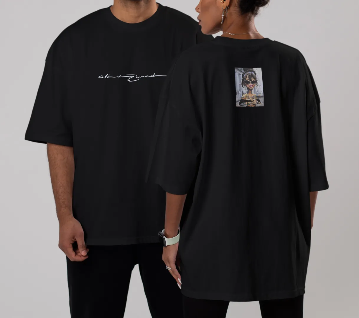 COUPLE BLACK THE STAR
